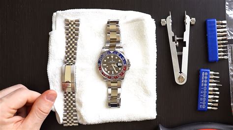 rolex gmt 2 armband kratzer|armband tauschen ohne kratzer.